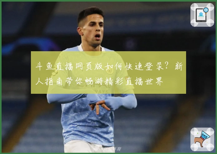 斗鱼直播网页版如何快速登录？新人指南带你畅游精彩直播世界
